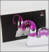 IE0004-1-PURPLE / ВИБРОЯЙЦО С USB ЗАРЯДНЫМ УСТРОЙСТВОМ