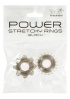 POWER STRETCHY RINGS Black 2PCS 9936TJ