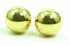 Золотые шарики в подарочной упаковке Ben Wa Gold Balls VB101NMC