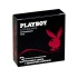 STRAWBERRY PINK 3 PB / Презервативы Playboy латексные розового цвета с ароматом клубники. уп.3шт.