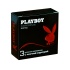 DOTTED 3 PB / Презервативы Playboy латексные с точечной структурой. уп.3шт.