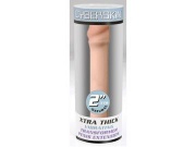 1008534 TS / НАСАДКА-УДЛИНИТЕЛЬ +5СМ CYBERSKIN+МИНИВИБР (4 СТ.ВИБРАЦ. И ПУЛЬСАЦ.,ВОДОНЕПРОНИЦ.)
