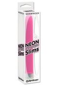 Вибратор Neon Slim розовый