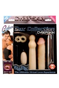 Набор вибро-стимуляторов Cyber Sex Collection телесный