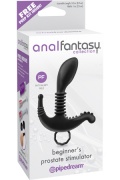Анальный стимулятор BEGINNER'S PROSTATE STIM черный