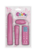 Набор вибромассажеров Pink Pleasure Kit розовый