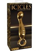 2983-27 PD / Фаллоимитатор ICICLES G spot G04 золотой