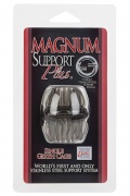 Насадка стимулирующая Magnum Support Plus ® Single Girth Cages черная